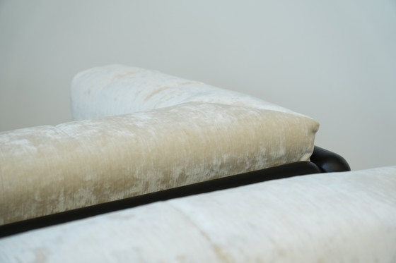 Image 1 of 1973 "Cornaro" Sofa & Fauteuil Set door Carlo Scarpa voor Gavina - Iconisch Italiaans Modernistisch Ontwerp