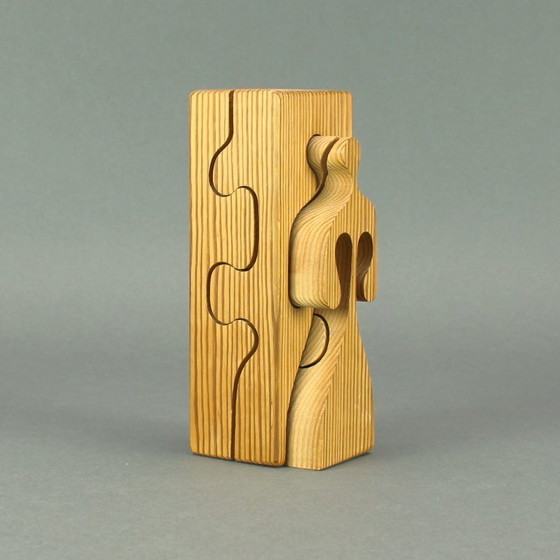 Image 1 of Gunnar Kanevad (1932-2019) - Gamla Linköping, Schweden - 1962 - Kieferpuzzle