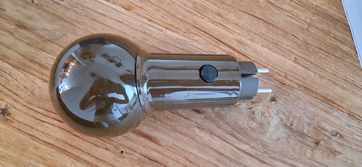 Bendt hansen dl Danish plug lamps 1970s brown