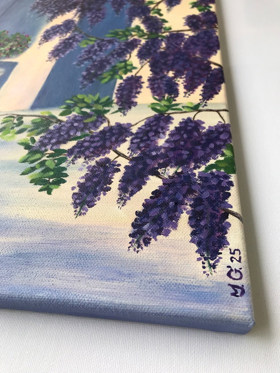 Image 1 of Peinture à l'huile - Irina Gauss - Ciel de vacances ensoleillé