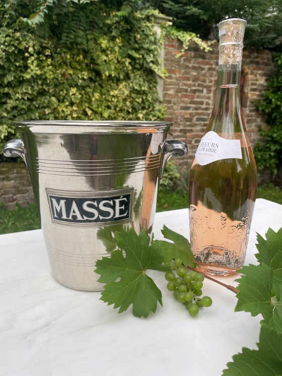 Image 1 of Art Déco 1930 Raffreddatore per champagne Raffreddatore per vino Massé francese