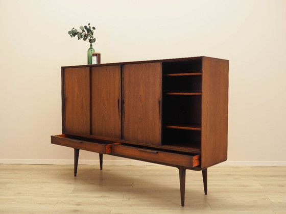 Image 1 of Highboard aus Palisanderholz, dänisches Design, 1970er Jahre, Hersteller: Omann Jun