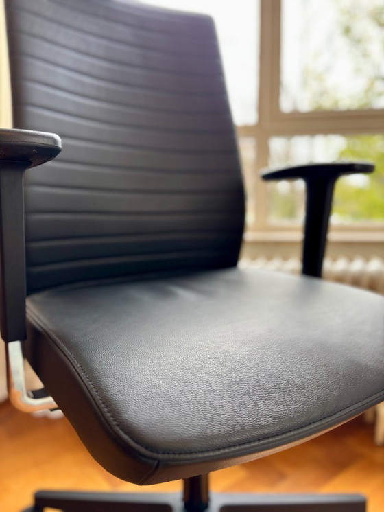 Image 1 of Bureaustoel KÖHL TEMPEO echt leder