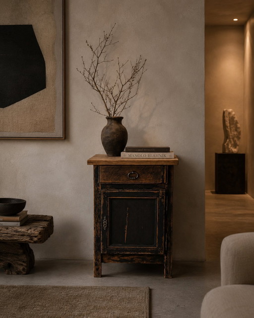 Tavolino rustico in stile country - Inizi del XX secolo