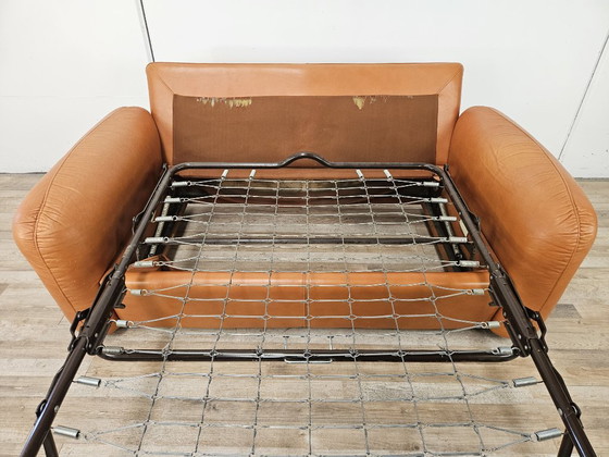 Divano letto a due posti "Piumotto" di Arrigo Arrigoni per Busnelli, 1970 – Divani 2 posti, Pelle (photo 20 of 20)