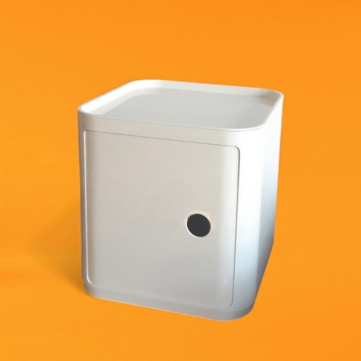 Mobile contenitore Componibili Square, design Anna Castelli per Kartell, Italia, 1968