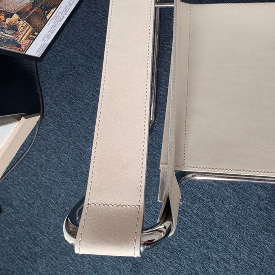 2x replica sedia Wassily Knoll (Vintage) - pelle bianca – Sedie e poltrone, Metallo (photo 7 of 9)