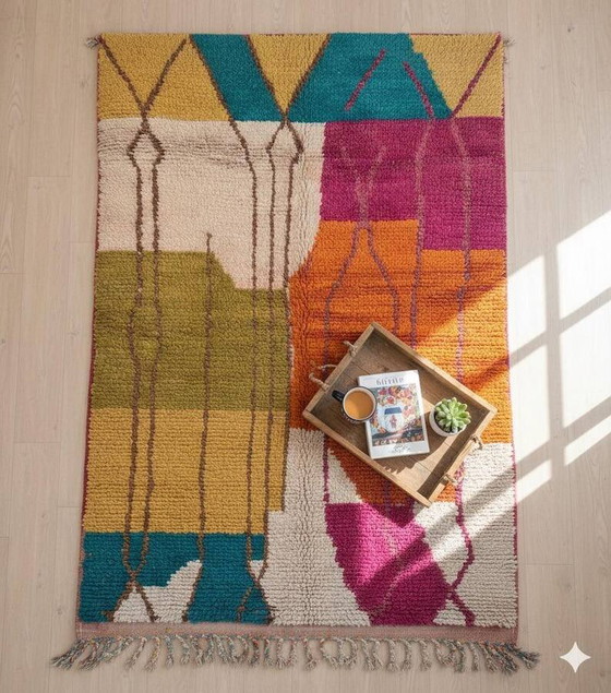 Alfombra bereber marroquí 250cmx150cm – Wool, Bohemian (photo 2 of 5)