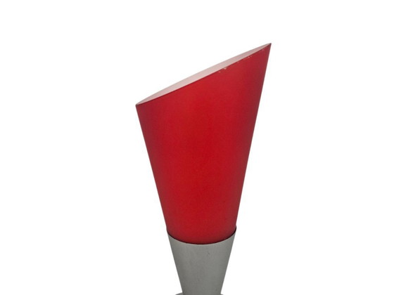 Image 1 of Ikea Vintage - Modell Kryolit - Typ B9419 - Tischleuchte - Glas - Metall - 1990er Jahre