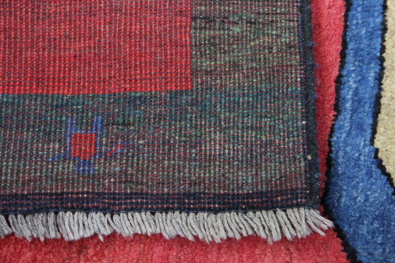Image 1 of Alfombra oriental persa original Gabbeh Ghashghai, 202 cm x 118 cm, antigua, natural