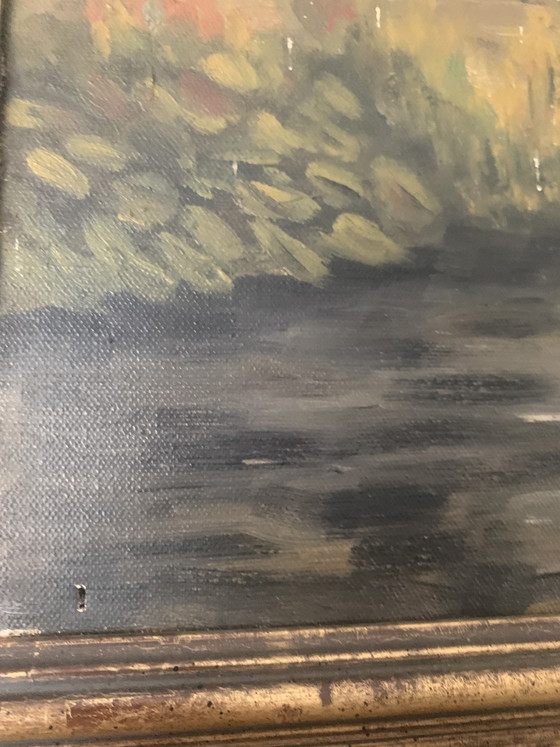 Peinture – Peintures et dessins, Wood, Canvas (photo 6 of 13)