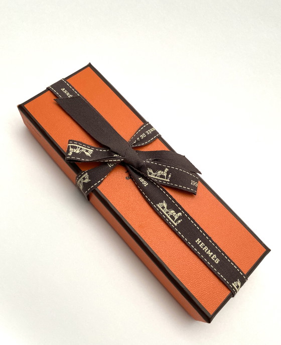 Image 1 of Hermès Büffelhorn-Klappmesser, gefertigt von Jacques Mongin