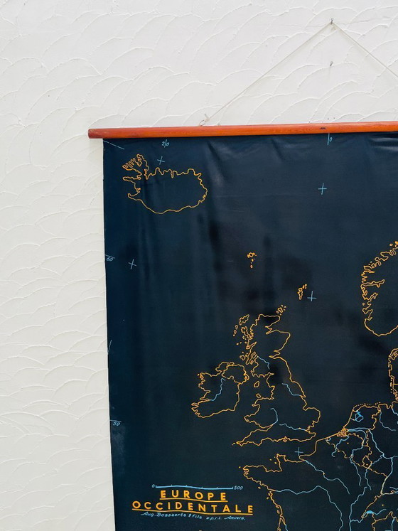 Image 1 of Old Western Europe school map Aug Bossaerts