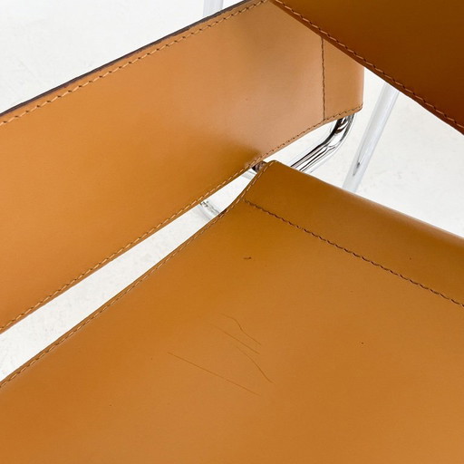 Marcel Breuer Wassily Chair in Cognac Leather