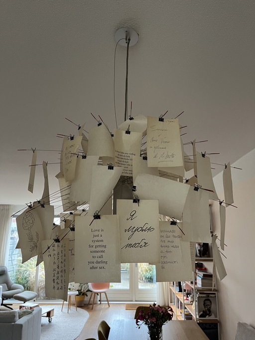 Ingo Maurer Zettel'z 6 Design Hängelampe