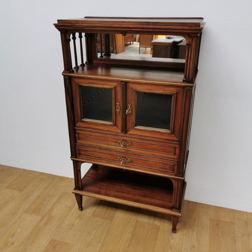 Antique Vintage Wall Cabinet Bar Cabinet, Bar Cabinet Bookcase