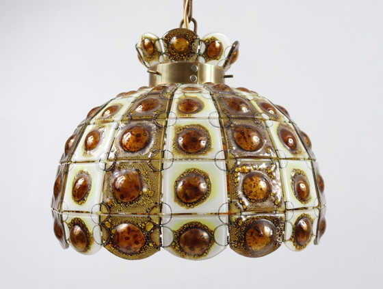 Image 1 of Brutalist ceiling lamp/ceiling light by Felipe Delfinger for Feders, 1970s