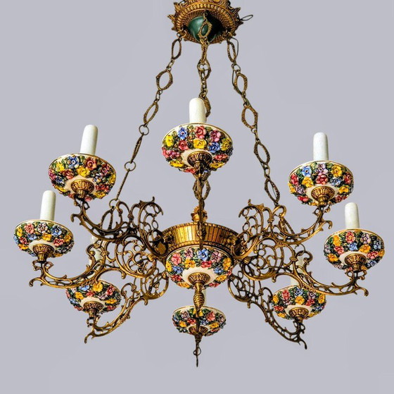 Lampadario Veneziano Porcellana – Porcelain (photo 13 of 14)