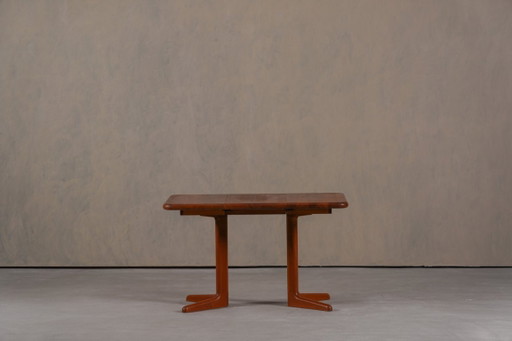 Vintage Morten eettafel in teakhout van Niels Koefoed voor Hornslet Mobelfabrik, Denemarken, jaren 70
