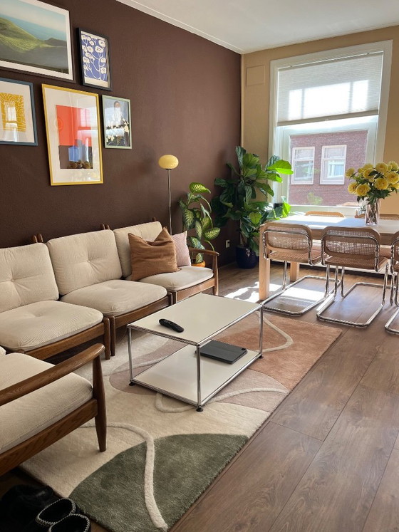 Image 1 of Stunning Mid-Century Modular Sofa Set — 5 Pieces, 1960s/70s