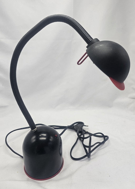 Iconic Postmodern Desk Lamp - Massive 'Snake Cap' | 1980s/90s Design