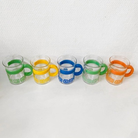Image 1 of Set of Vintage Tea Glasses Randwyck Maastricht