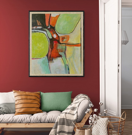 Image 1 of Campo verde astratto