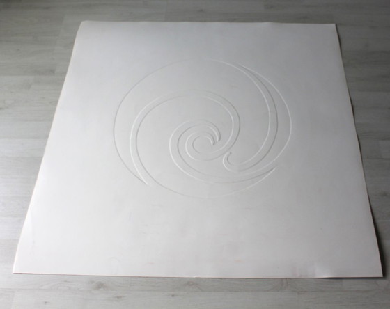 Jack Youngerman - "Galaxy Blue" - Serigraphie - Auflage von 75 - handsigniert - (93 x 91 cm) (Foto 6 von 6)