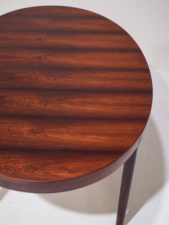 Image 1 of Table de salle à manger ovale extensible Harry Østergaard en palissandre, années 1960