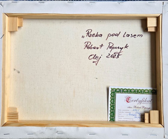 Image 1 of Robert Poprczyk "Fluss am Wald"