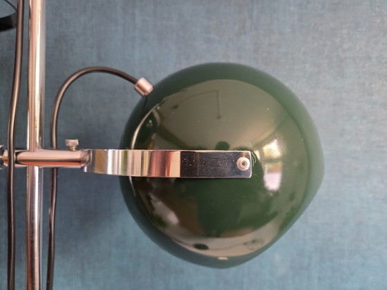 Image 1 of Vintage floor lamp - Gepo - 1970s - Green