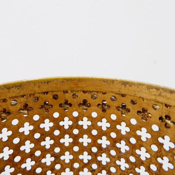 Image 1 of Portaombrelli placcato oro in stile Hollywood Regency di Li Puma, Firenze, Italia, anni '50