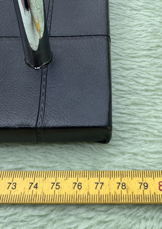 Image 1 of Seltene, ikonische Wandgarderobe aus den Sechzigerjahren | Verchromtes Rohrgestell | Sammlerwert & Museumszustand