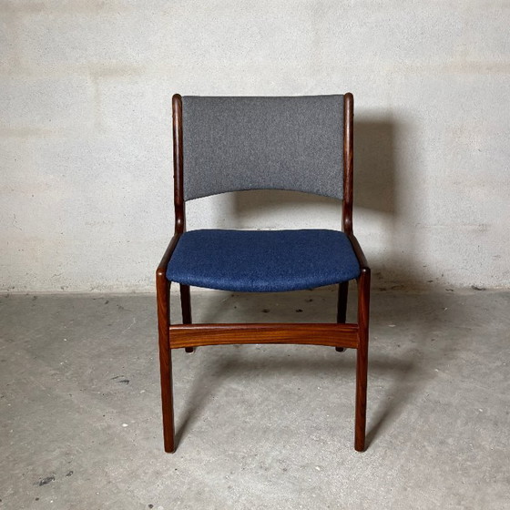 Image 1 of 6x Model 89 Dining Room Chairs by Erik Buch Model 89