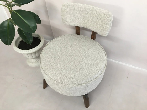 Image 1 of Handmade Armchair, Living Room Chair, Cozy Chair, Soft Reading Chair, Bohemian Decor, Bedroom Chair, Sitting Couch, Linen Sofa S