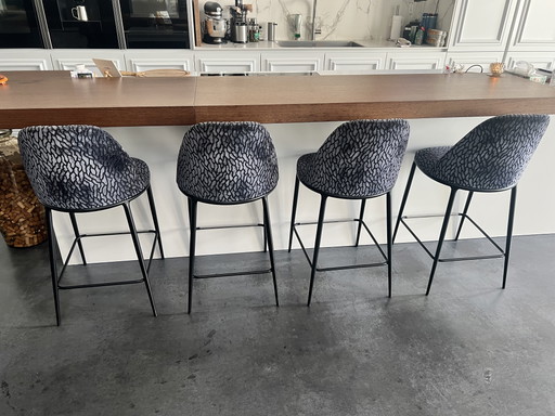 Sgabelli da bar di design MIDJ Italia – Set da 4