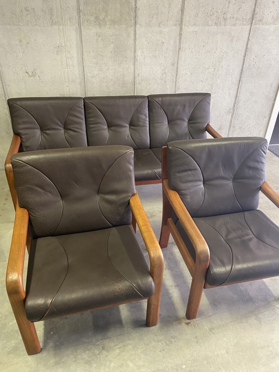 Image 1 of Set di mobili vintage di metà secolo di Deens Hs