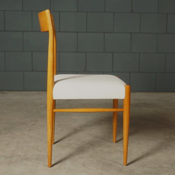 Set Vintage Eetkamerstoelen – Scandinavië – Jaren 60 – Textile (photo 3 of 13)