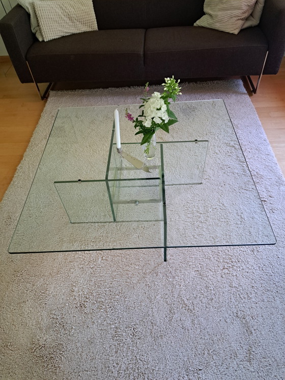 Image 1 of Glass coffee table