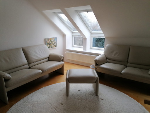 Leolux Bella Bora 2 Sofas und Hocker