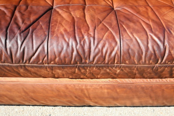 Canapé cuir vintage années 70 convertible – Canapés 2 places, Leather (photo 4 of 24)