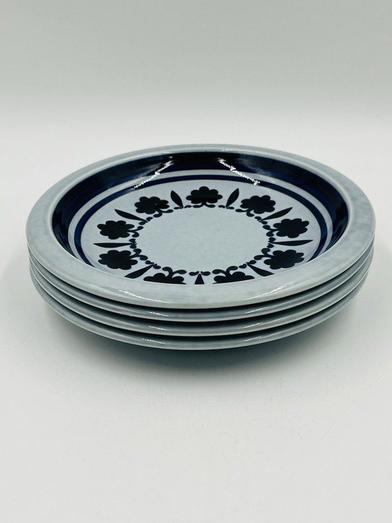 Image 1 of Juego de 4 platos antiguos Boch Baltic