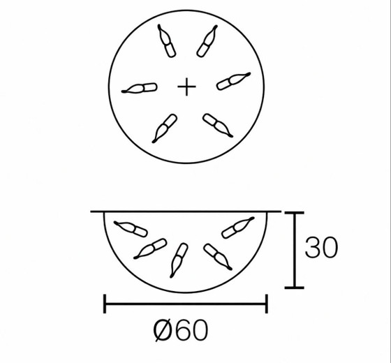 Brand Van Egmond Ceiling light 60 – Metal (photo 5 of 5)