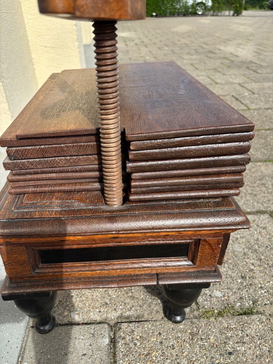 Image 1 of Antique wooden book press