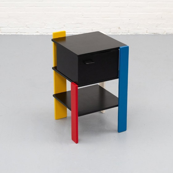 Image 1 of Rietveld Stijl Bijzettafel 80's