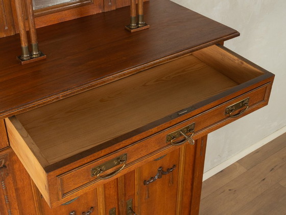 Art Nouveau-kabinet, circa 1910 – Kasten, Glass, Wood (photo 9 of 10)