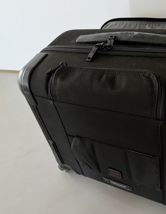 TUMI Alpha 2 Compact - 4 Wheel - Zwarte Business Trolley – Reistassen, Nylon (photo 8 of 9)