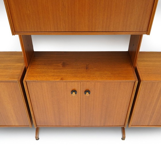 Image 1 of Librería con montantes de madera de AV Arredamenti Contemporanei, años 60