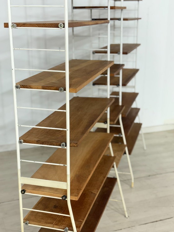 Image 1 of Étagère murale modulaire classique « Sybille », grand format, au design vintage.