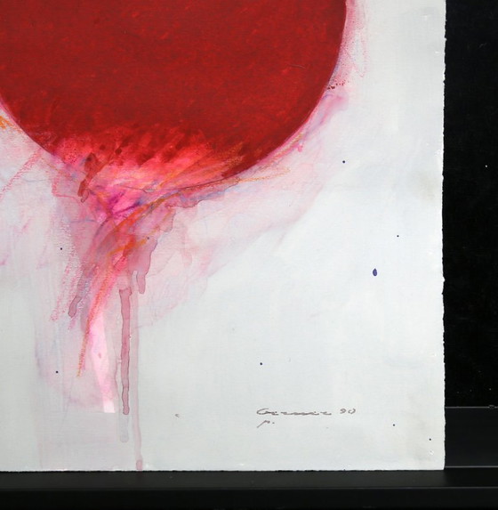 Image 1 of Berner, Bernd - zonder titel - 1990 - gouache op geschept papier - met de hand gesigneerd